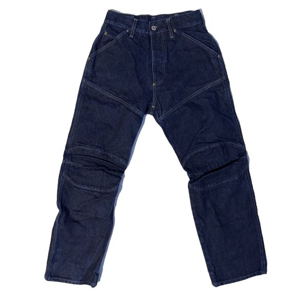 Vintage G Star Raw Elwood Shortcut Jeans Men’s 27x30 Double Knee 3D Workwear - Picture 1 of 9